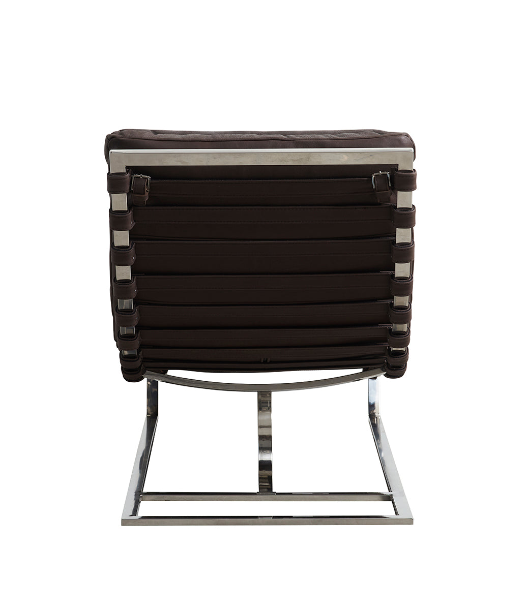 CLIFF schäslong i skinn