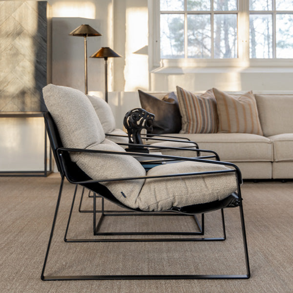 HILLSDALE loungefåtölj, Rhyme beige från Artwood