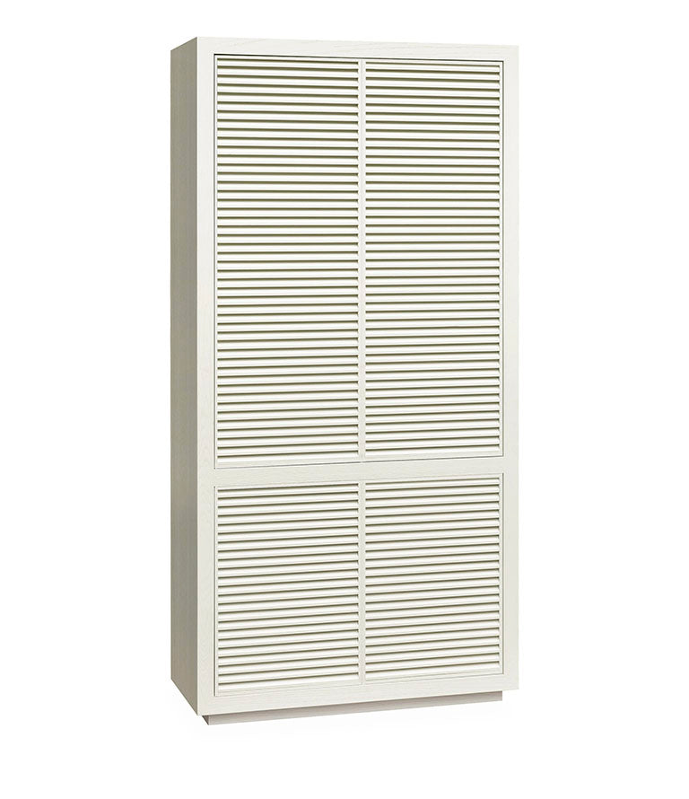 HAYDEN skåp i ekfanér, Ivory Mist från Artwood