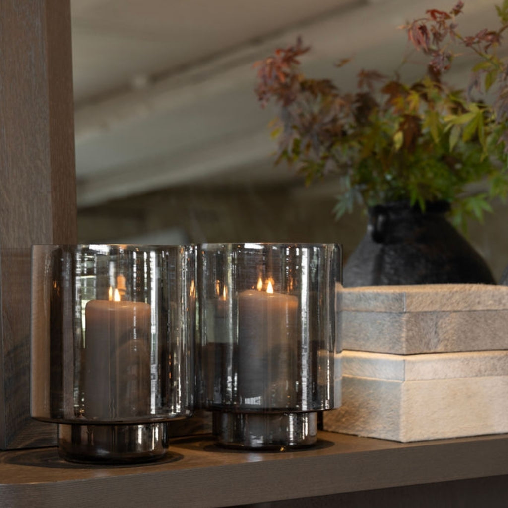 REEF ljuslykta i glas (L)