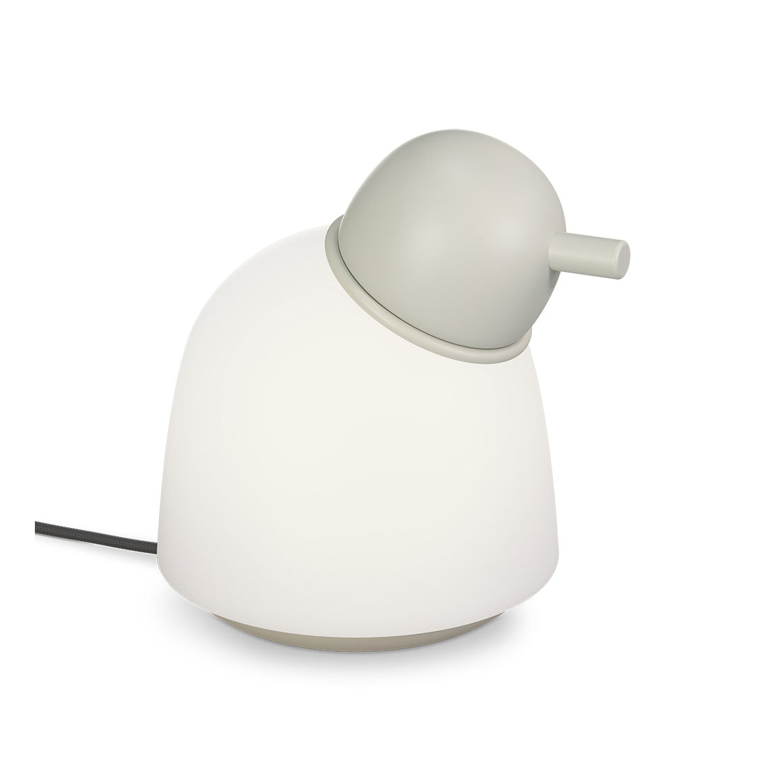 Bordslampa Bird höjd 21,5cm sand/opal