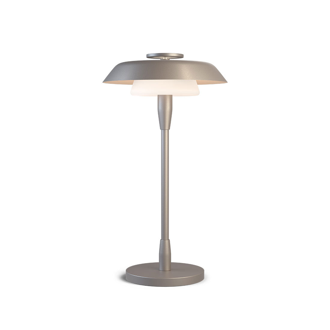 Bordslampa Horisont höjd 36,5 cm metallic champagne