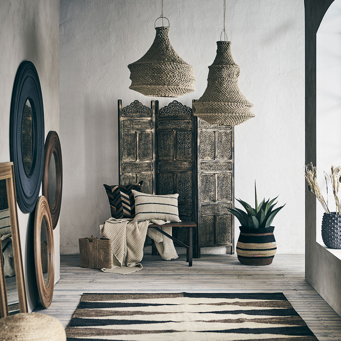 NEST Lampskärm, Natur