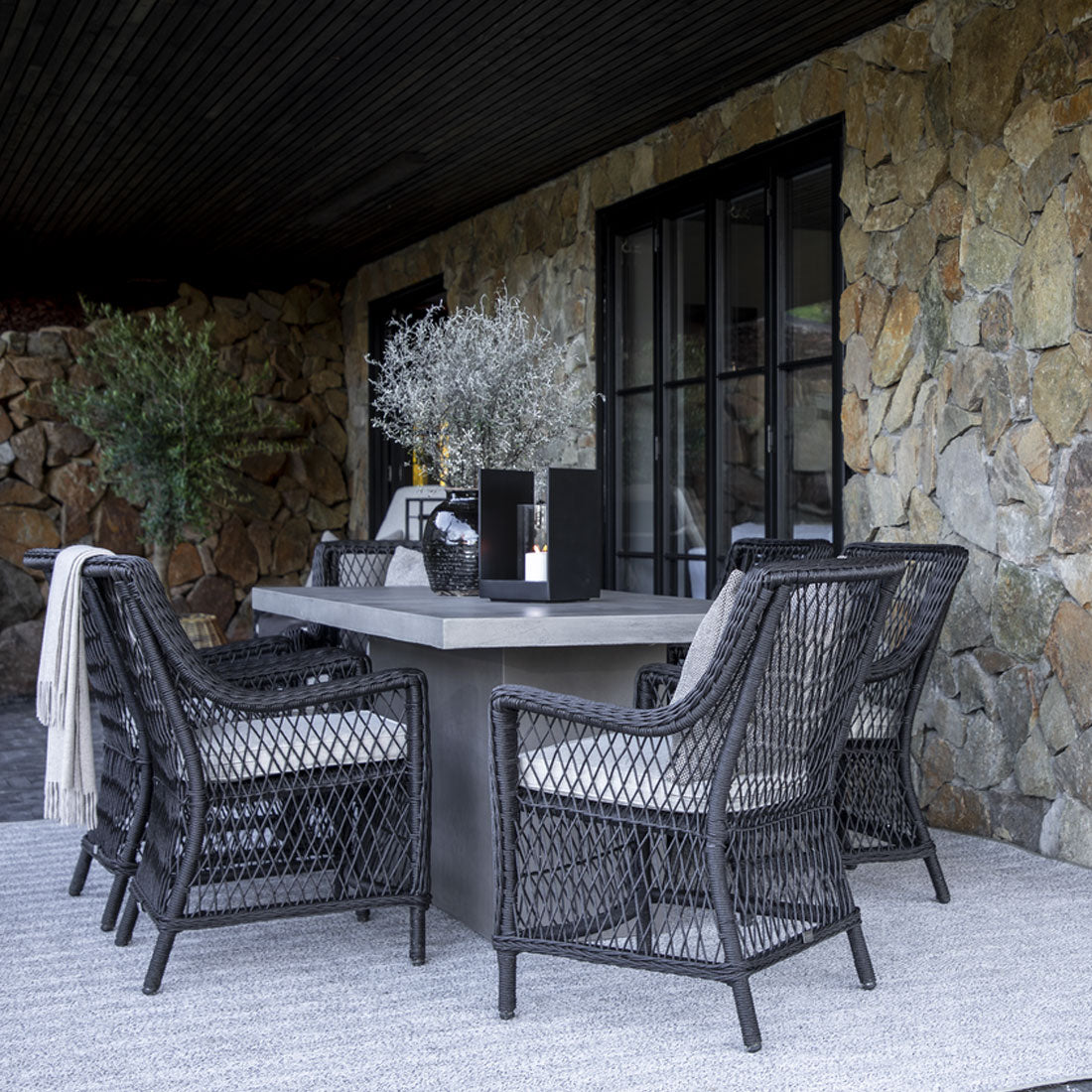 MARBELLA matstol, Svart från Artwood