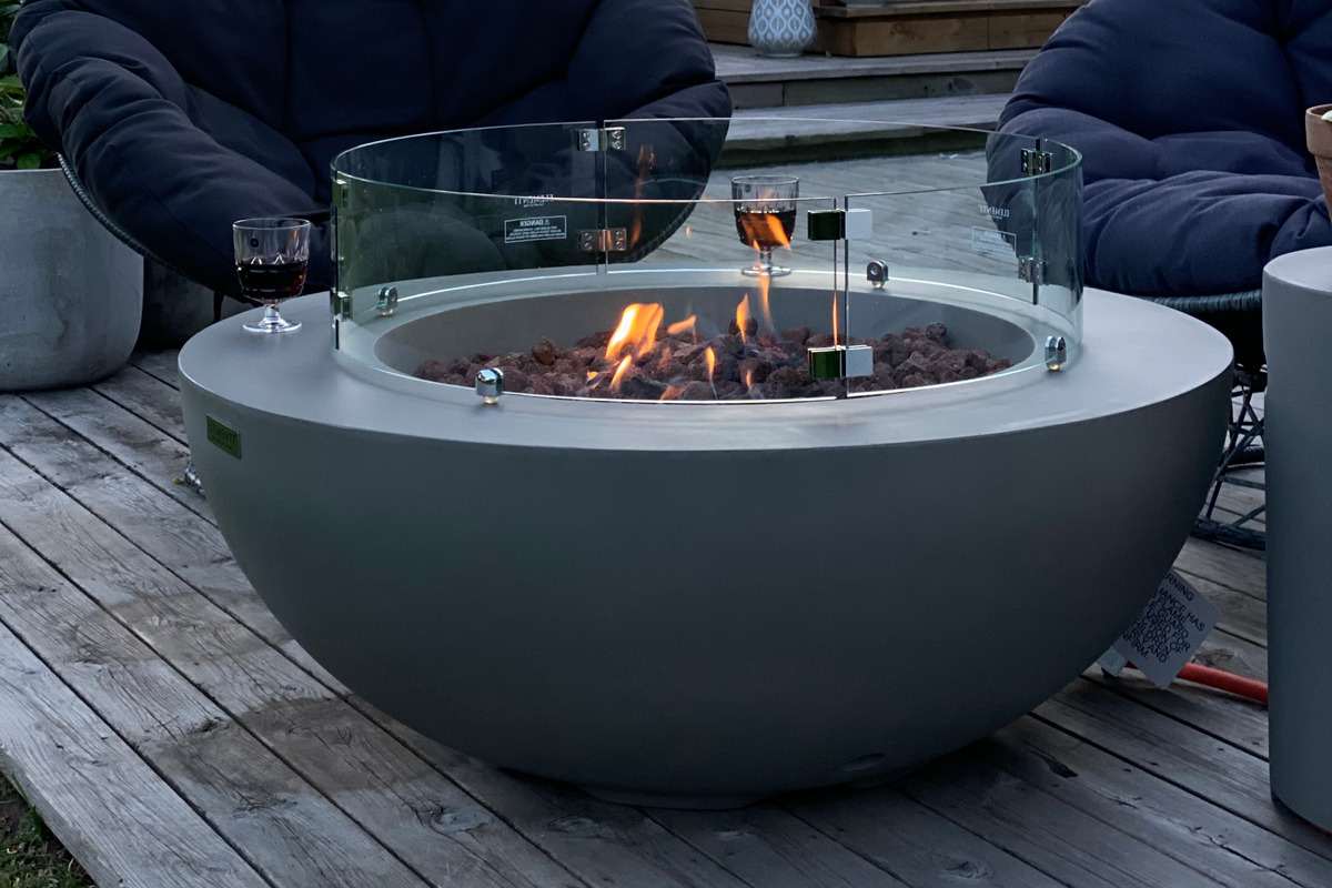 LUNAR BOWL Gasolbord från Elementi