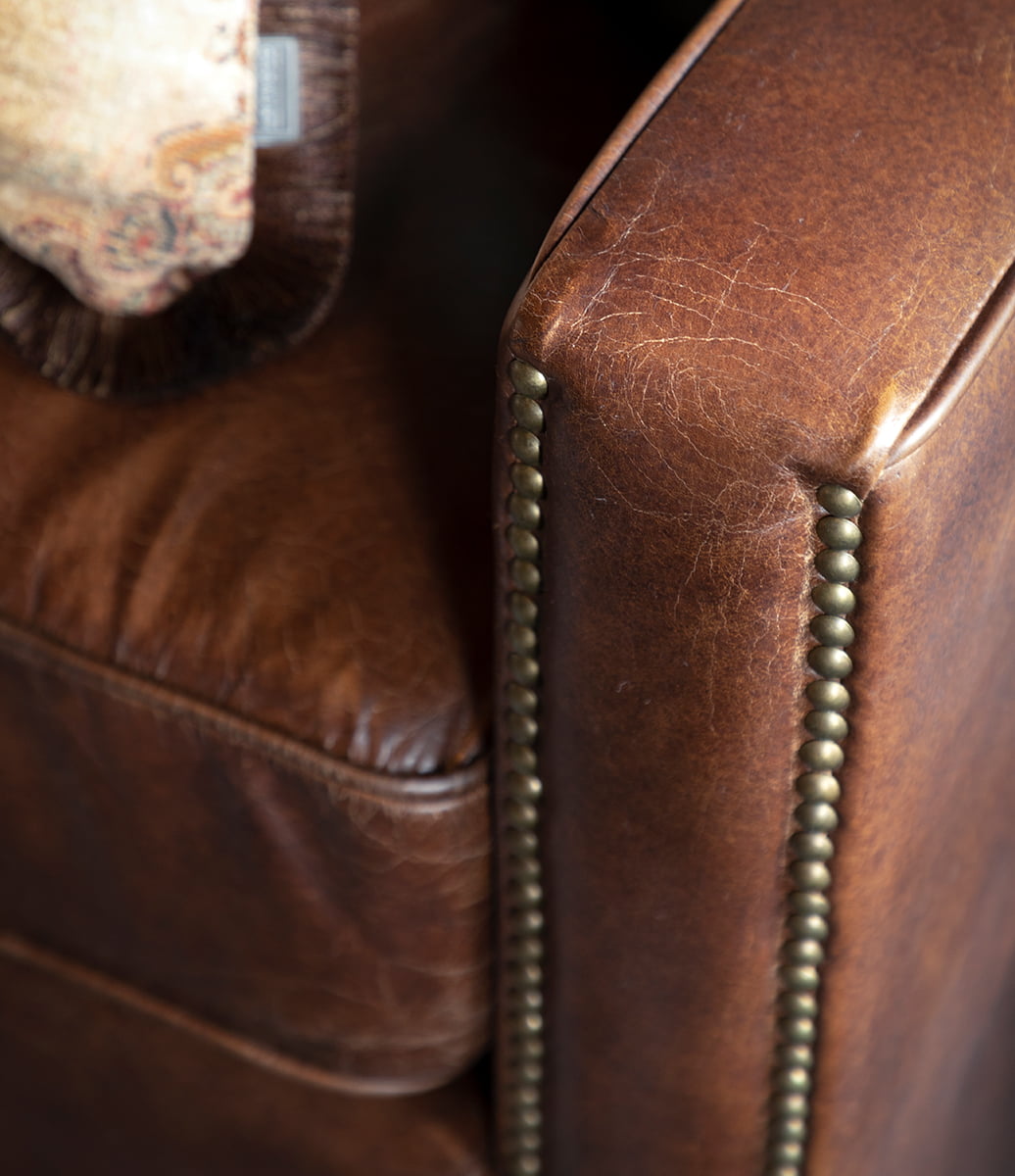 VISCOUNT skinnsoffa - 3-sits