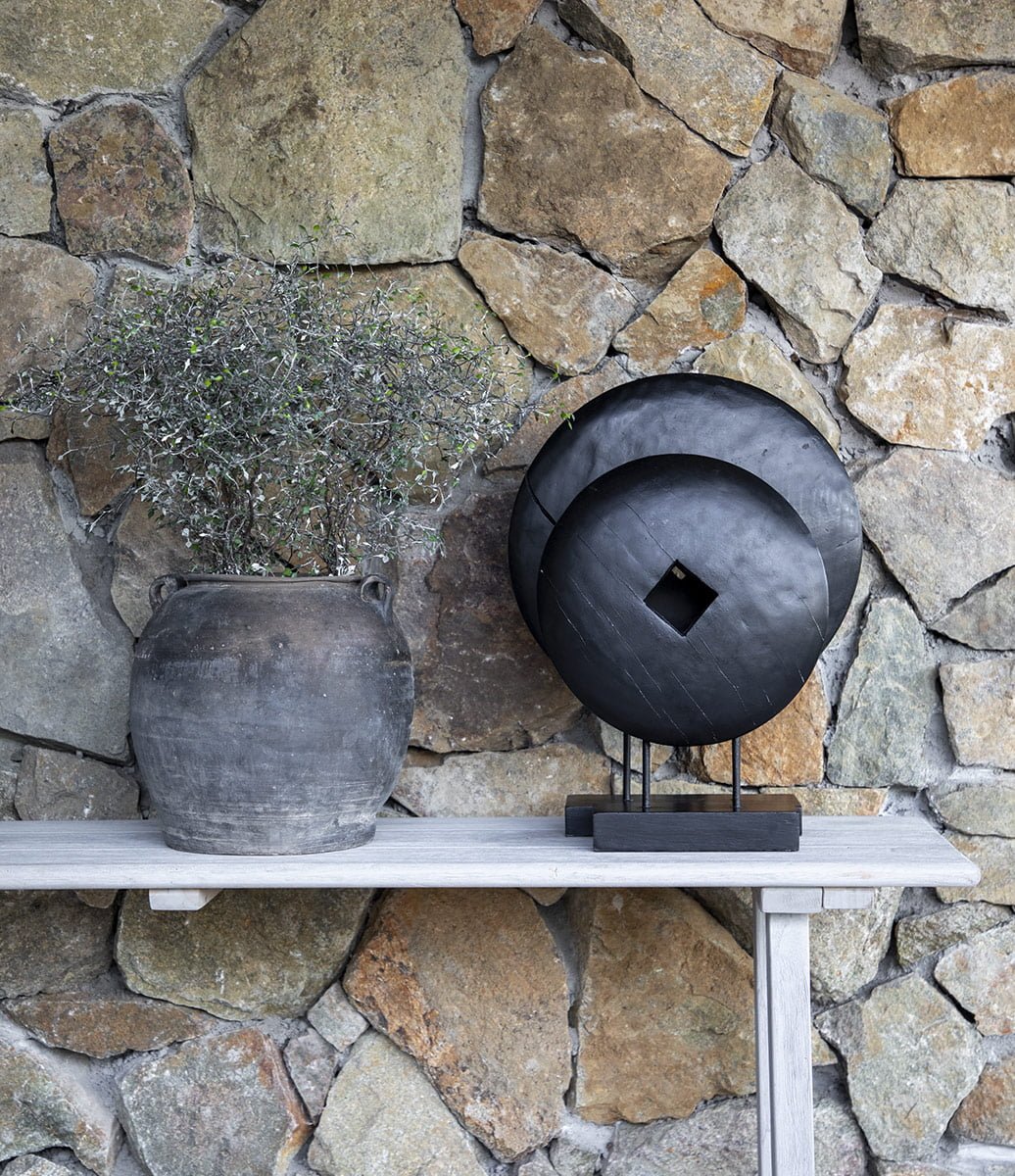 TROYA Rund staty 40 cm