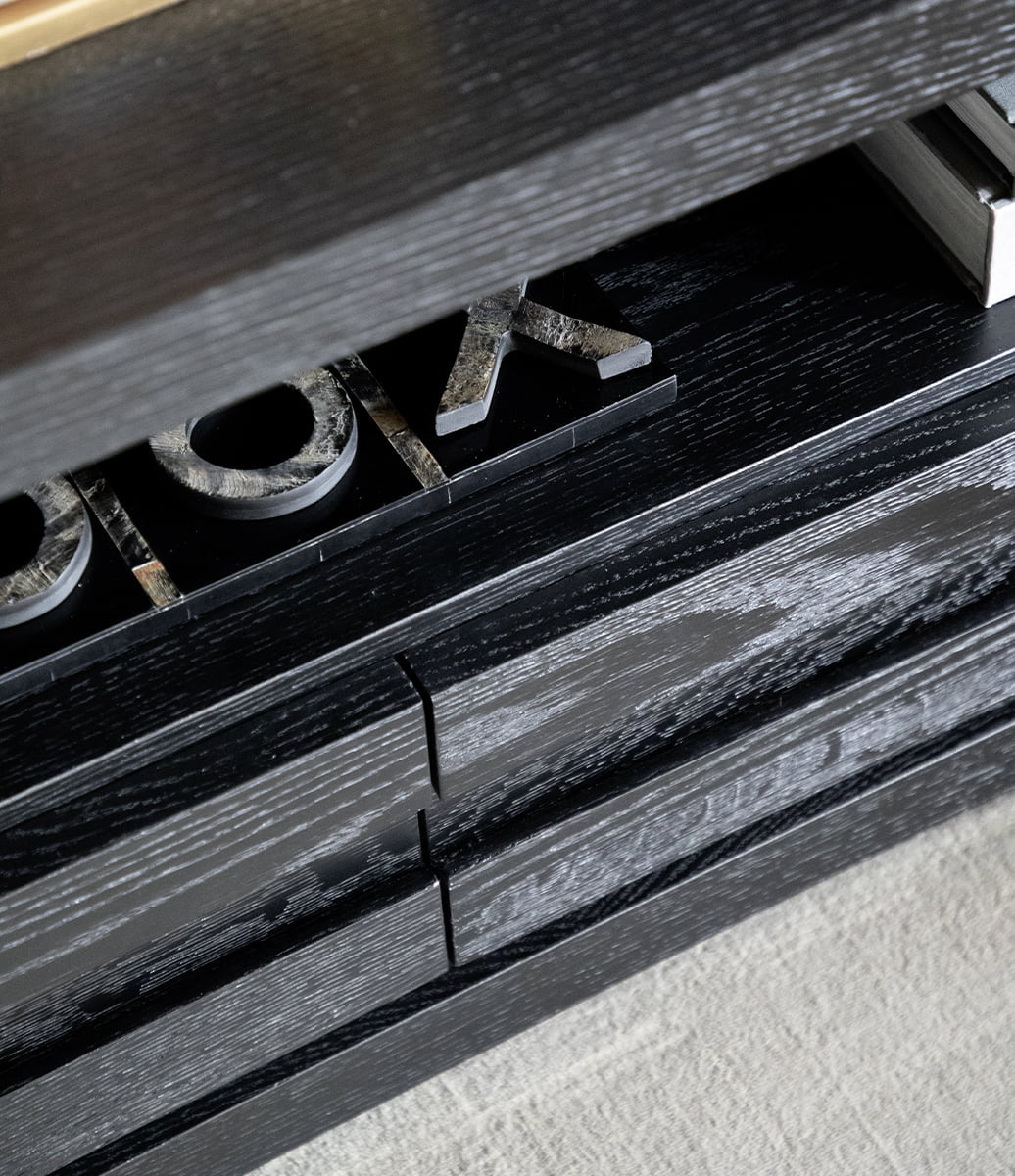 HUNTER mediabänk - 180 cm