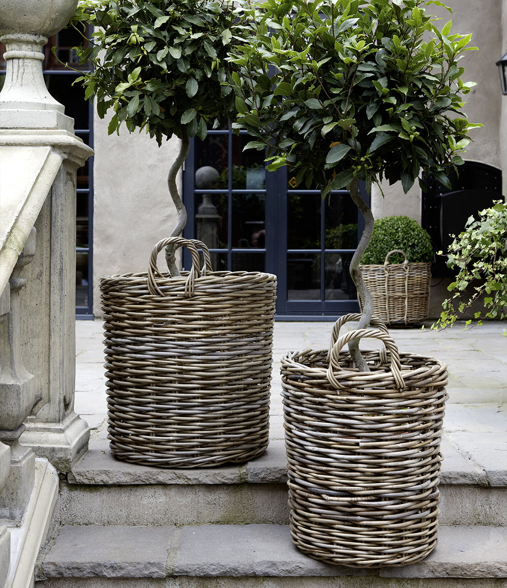 ROUND BASKET 2-pack korgar