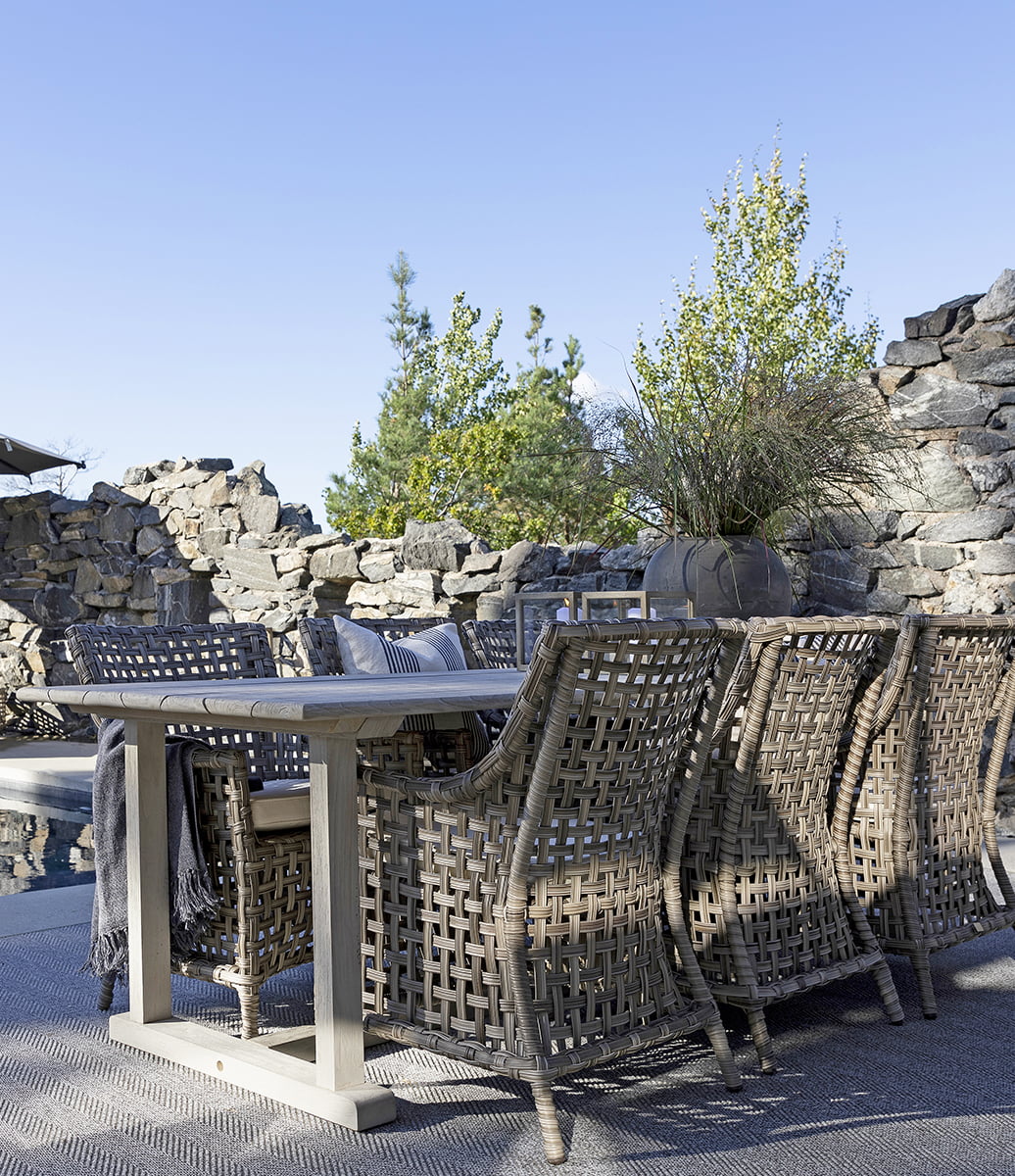 MALAGA matstol, classic grey från Artwood