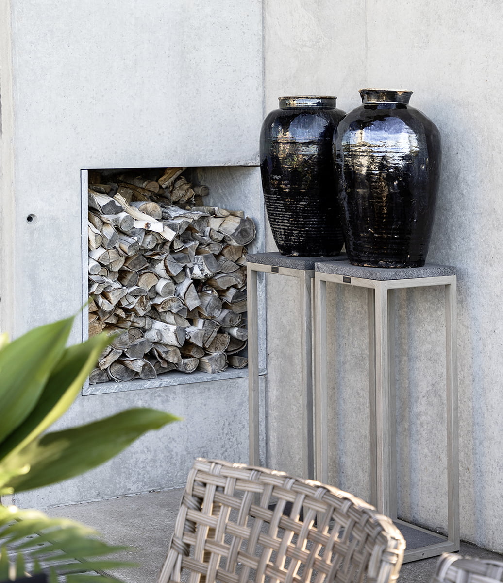 TORRE - Charcoal teak