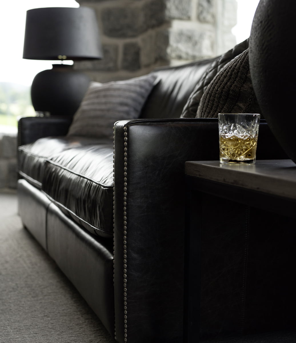 VISCOUNT skinnsoffa - 2-sits