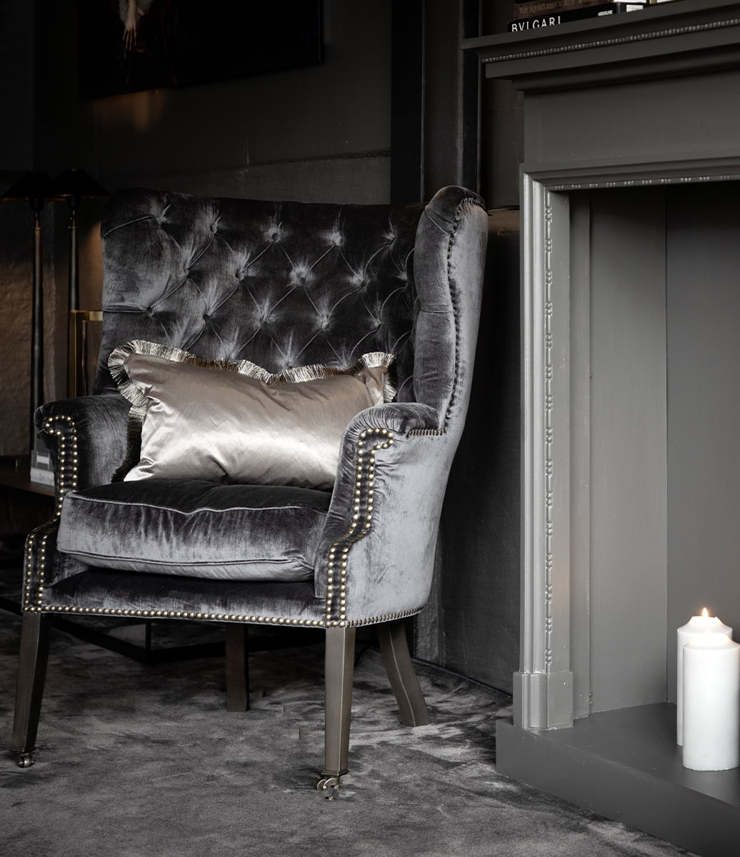 Churchtown sammetsfåtölj