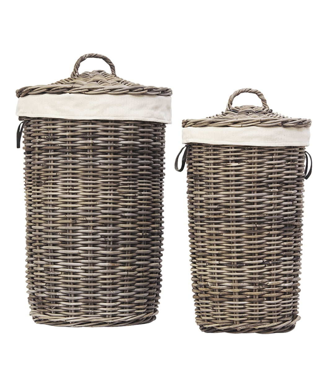 LAUNDRY BASKET 2-pack tvättkorgar