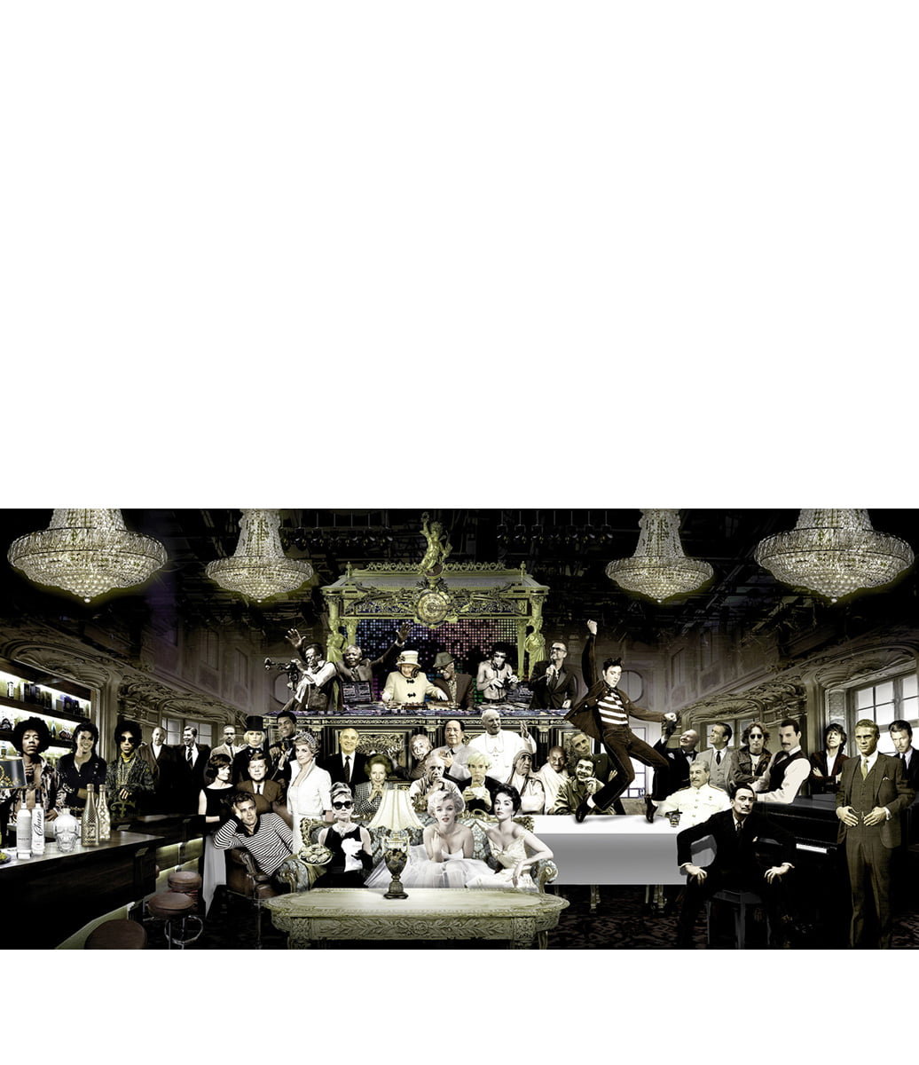 A WONDERFUL WORLD fototavla - 200x100