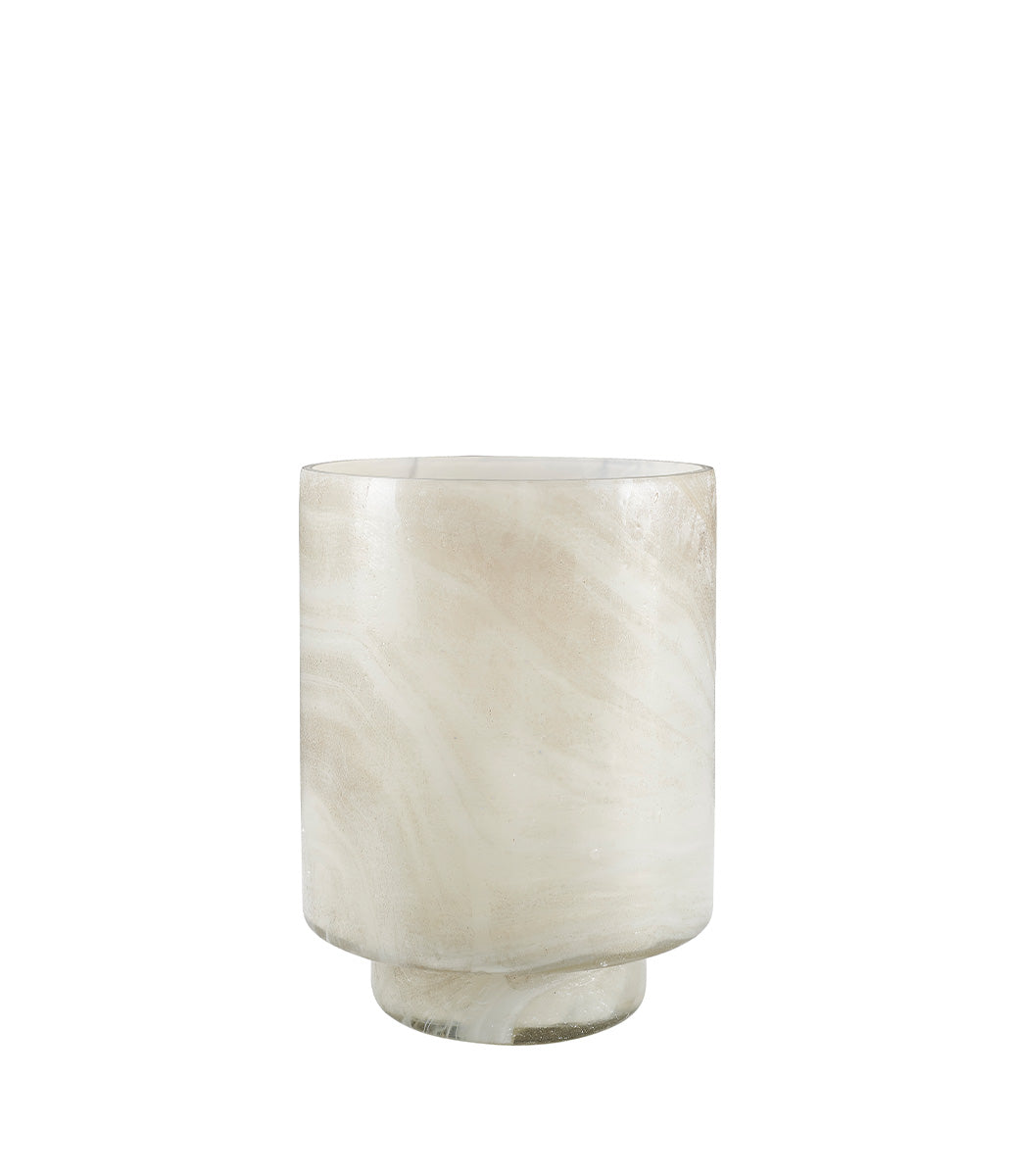 Reef ljuslykta i glas (L)