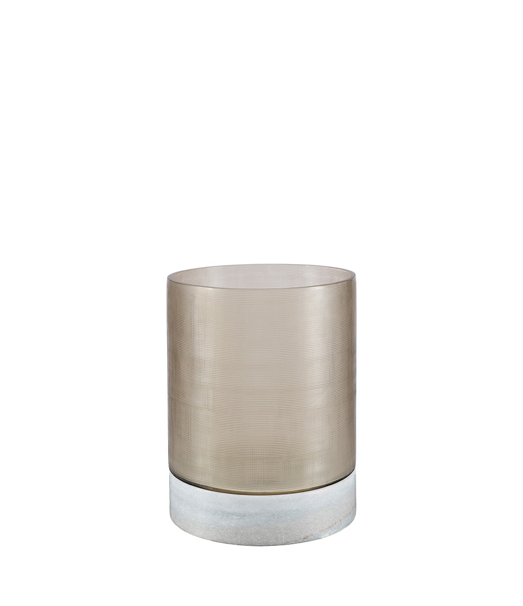 BREEZE ljuslykta i glas (M)