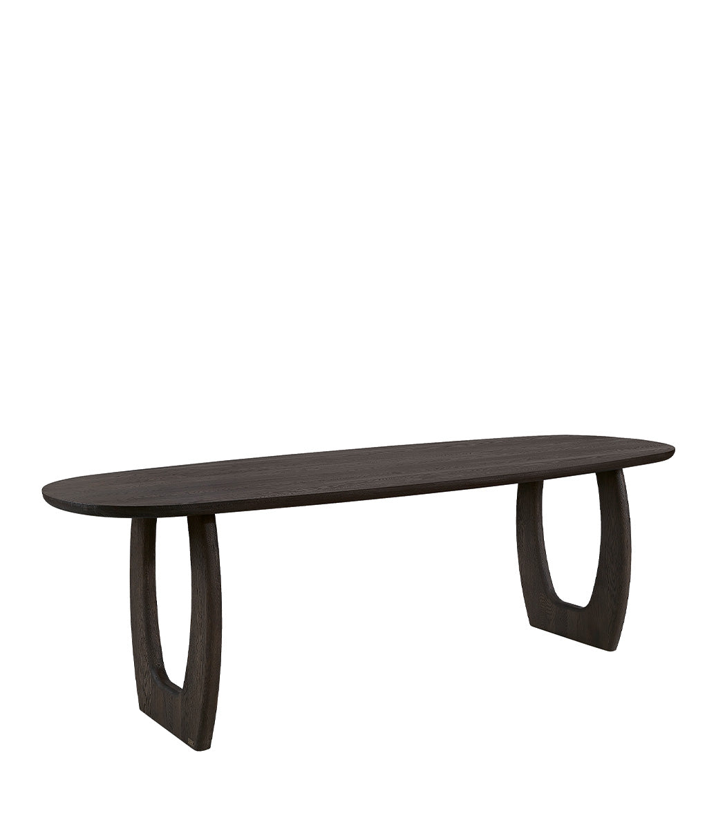 LEXA matbord 240x90 cm US Brown