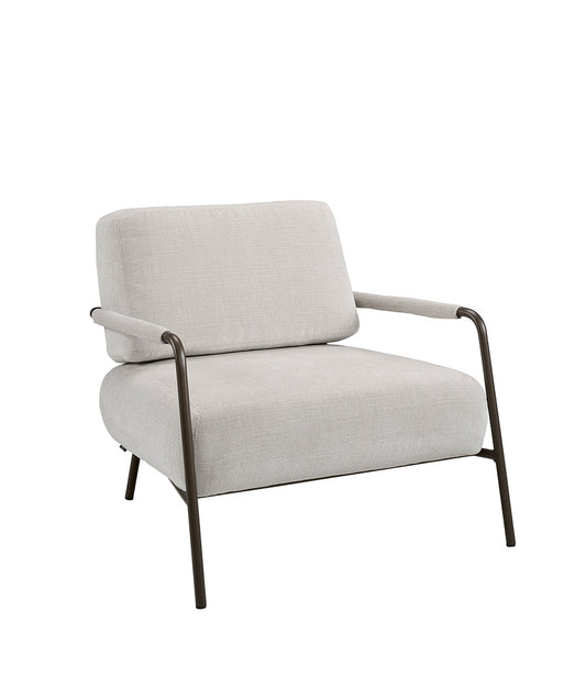 SINCLAIR tygfåtölj Tara greige