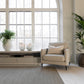 HAYDEN mediabänk, Ivory Mist från Artwood