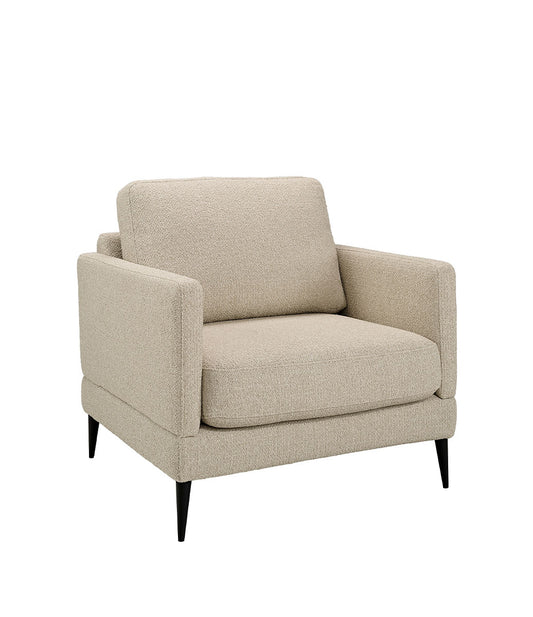 ANDORRA tygfåtölj Rhyme beige från Artwood
