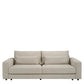 HAVANA 2,5-sits tygsoffa Rave natural