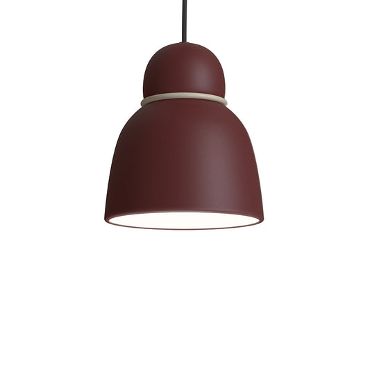 Pendel Bird Ø17,3 dark red/sand