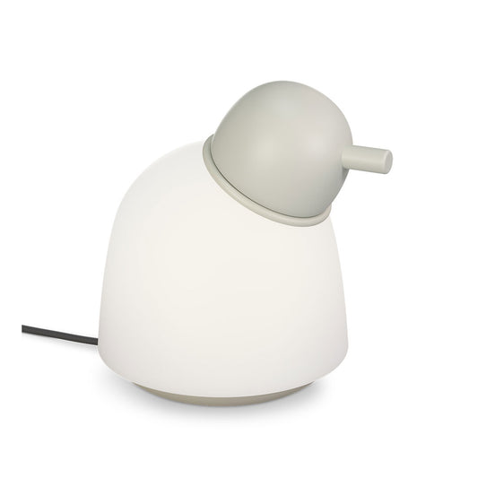 Bordslampa Bird höjd 21,5cm sand/opal
