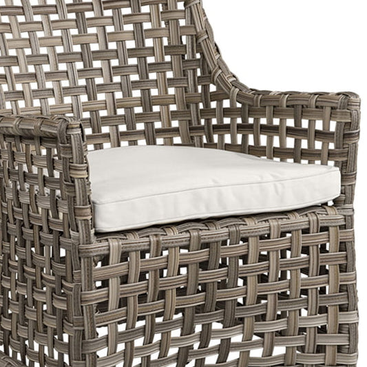 Dyna till Malaga Matstol, offwhite