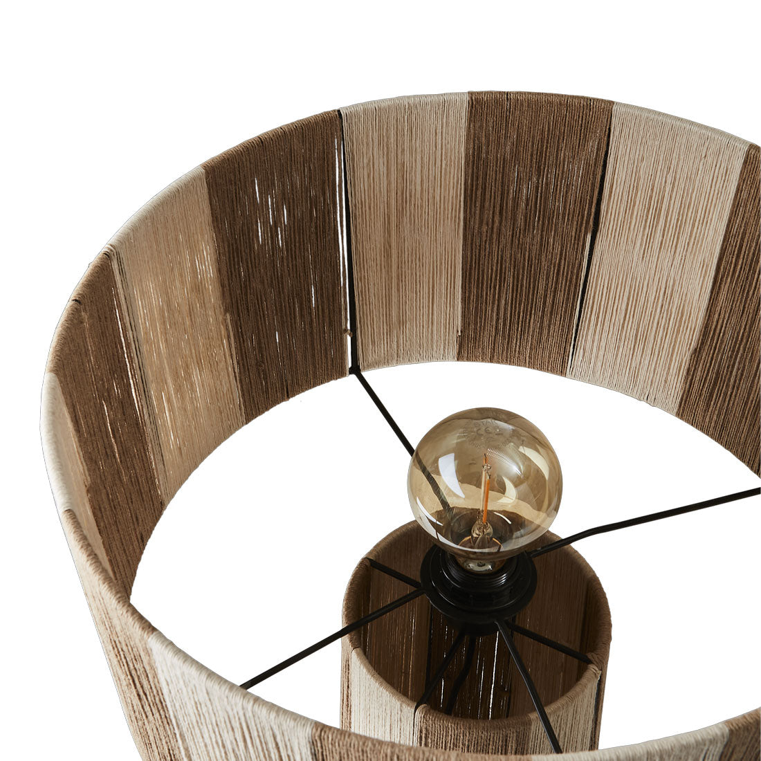 JULLAN Bordslampa L, Elfenben/natur