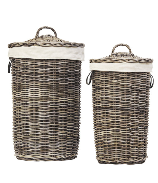 LAUNDRY BASKET 2-SET