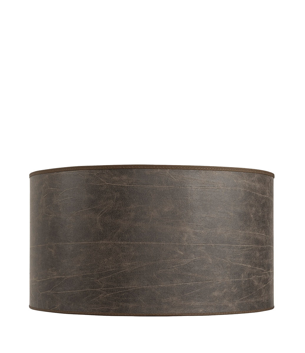 SHADE CYLINDER LEATHER PALE BROWN