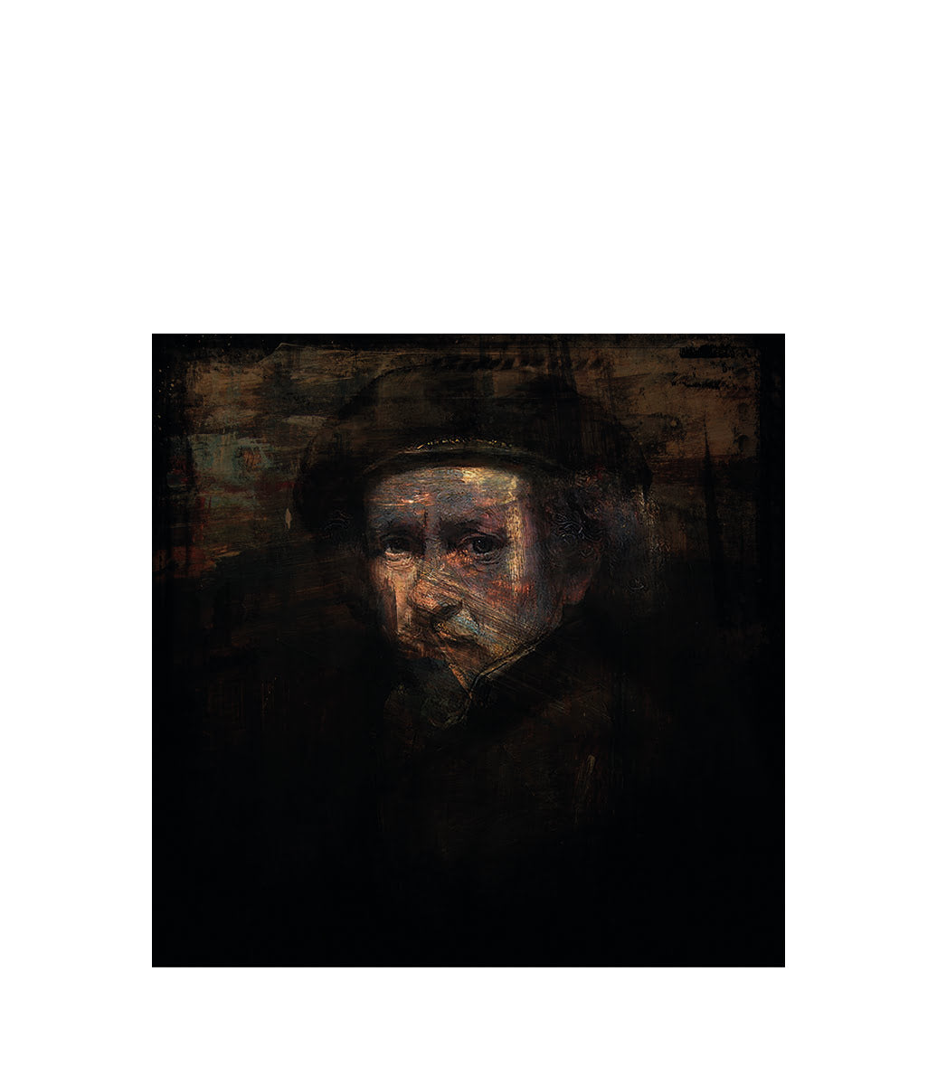 OLD REMBRANDT BLACK - Aluminium, Plexiglas