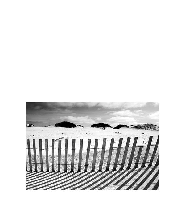 BEACH BLACK WHITE - Plexiglas