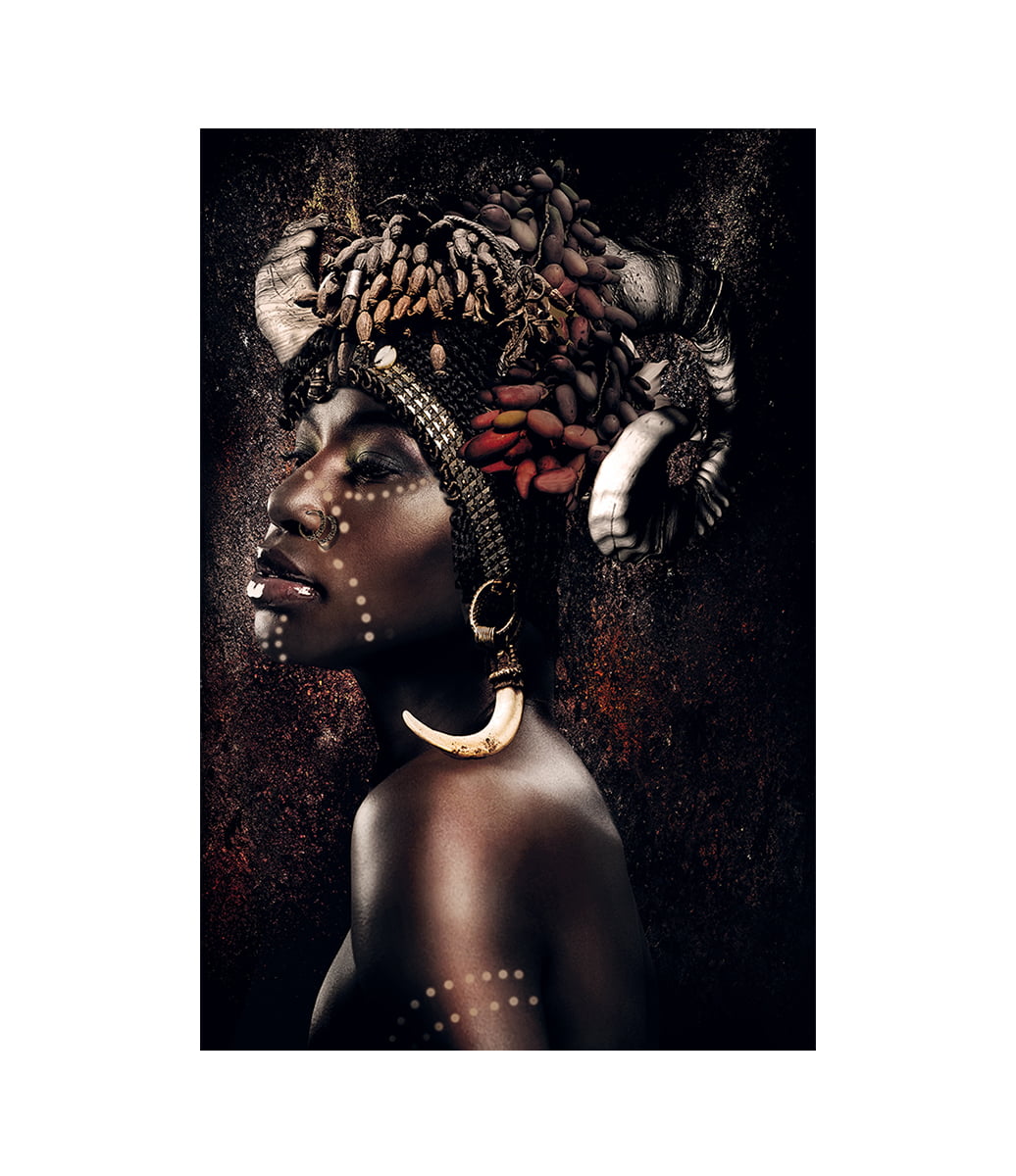 QUEEN OF AFRICA - Plexiglas, Aluminium