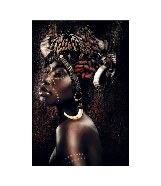 QUEEN OF AFRICA - Plexiglas, Aluminium