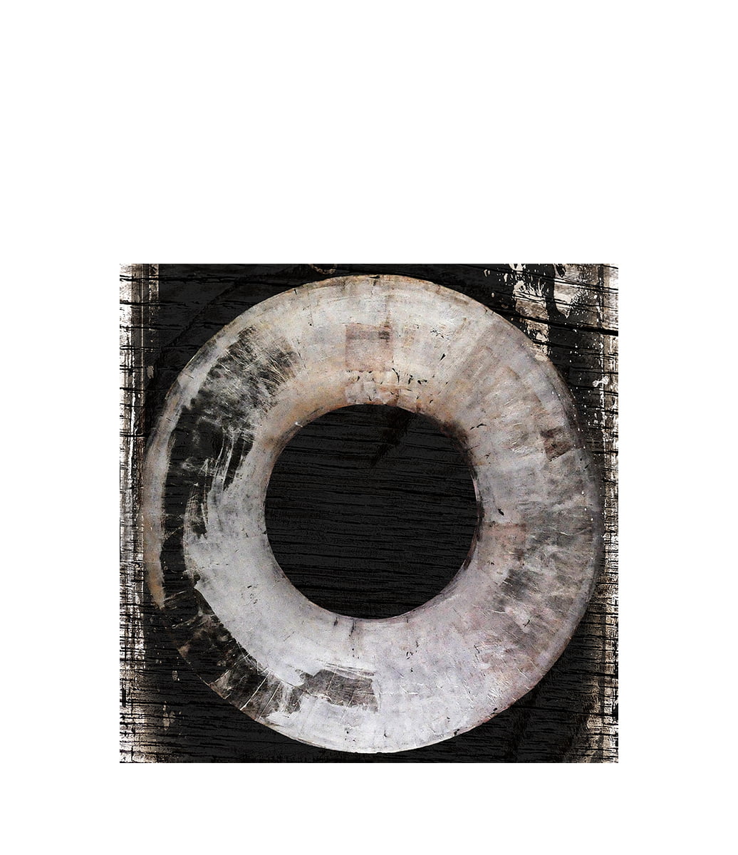 CIRCLE BLACK - Plexiglas, Aluminium